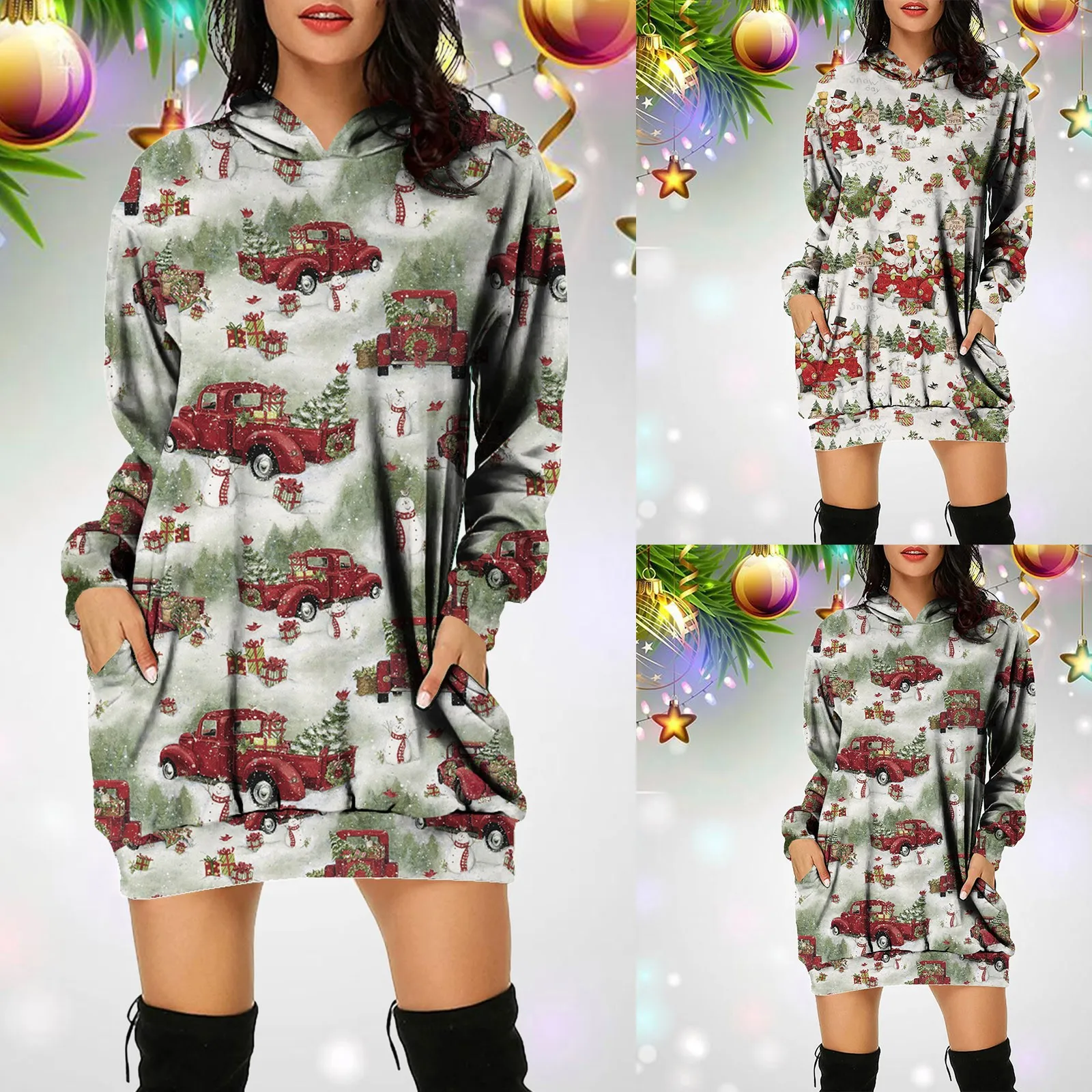 Drawstring Pullover Hoodie Hoodie Women Pullover Women Fashion Christmas Snowflake Printed Hooded Long Sheet Metal Hoodies
Drawstring Pullover Hoodie Hoodie Women Pullover Women Fashion Christmas Snowflake Printed Hooded Long Sheet Metal Hoodies