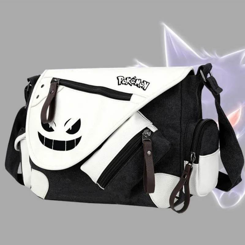 Холщовая Сумка Pokemon Gengar с мультяшным принтом, милая вместительная сумка на плечо с аниме принтом для Ipad, дорожный мессенджер для мальчиков и студентов
Холщовая Сумка Pokemon Gengar с мультяшным принтом, милая вместительная сумка на плечо с аниме принтом для Ipad, дорожный мессенджер для мальчиков и студентов
