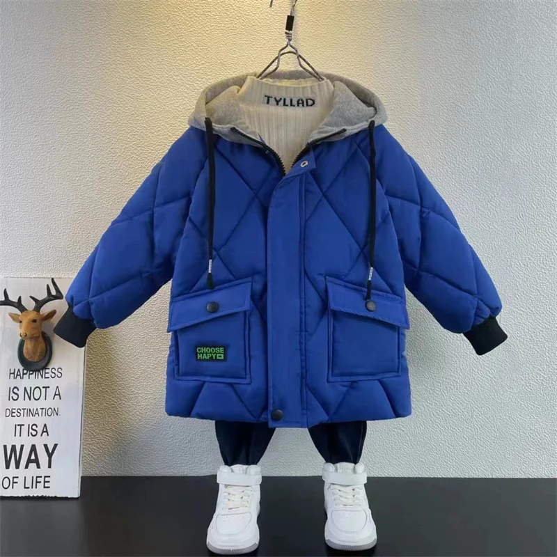7-15 Years Old Winter Hooded Down Cotton Jackets Boys Zipper Outerwear Kids Parka Warm Snowsuit Coats Casual Clothes 2023 New
7-15 Years Old Winter Hooded Down Cotton Jackets Boys Zipper Outerwear Kids Parka Warm Snowsuit Coats Casual Clothes 2023 New