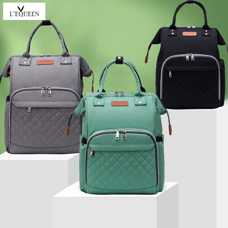 2022 Fashiable Baby Care Diaper Bag Backpack Multifunctional Waterproof Light Stroller Organizer Bag Comfortable for Traveling 
2022 Fashiable Baby Care Diaper Bag Backpack Multifunctional Waterproof Light Stroller Organizer Bag Comfortable for Traveling