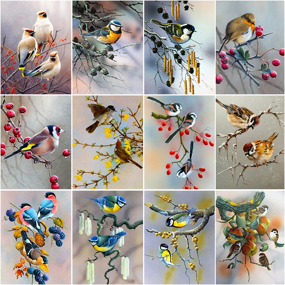 Full Square/Round 5D Diamond Painting Bird Diy Diamond Embroidery Animal Bird Rhinestone Cross Stitch Mosaic Kit Home Decoration
Full Square/Round 5D Diamond Painting Bird Diy Diamond Embroidery Animal Bird Rhinestone Cross Stitch Mosaic Kit Home Decoration