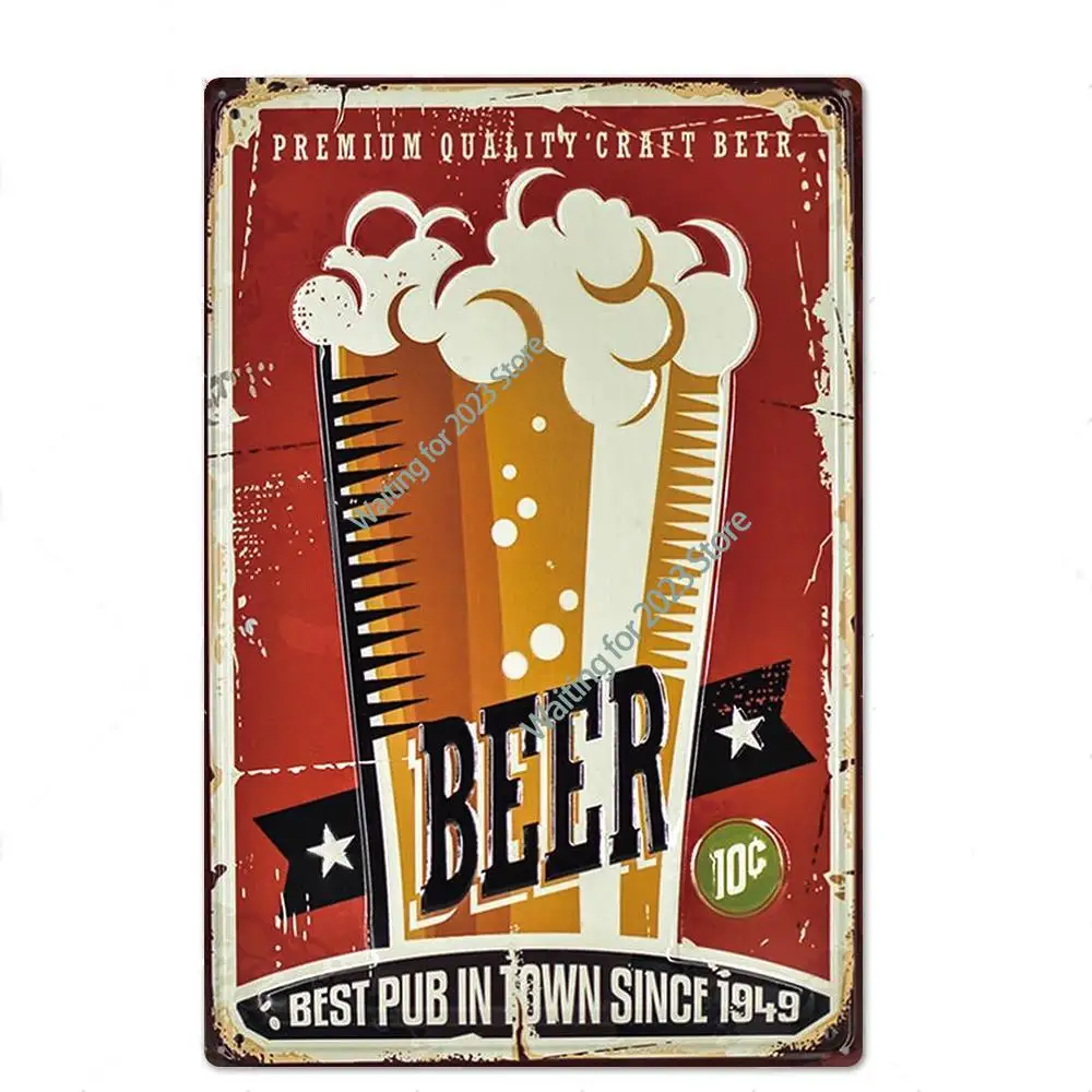 Retro Style Beer Metal Plaque Painting Wall Tin Sign Vintage Good Beer With Friends Picture Club Metal Pub Bar Living Room Decor
Retro Style Beer Metal Plaque Painting Wall Tin Sign Vintage Good Beer With Friends Picture Club Metal Pub Bar Living Room Decor