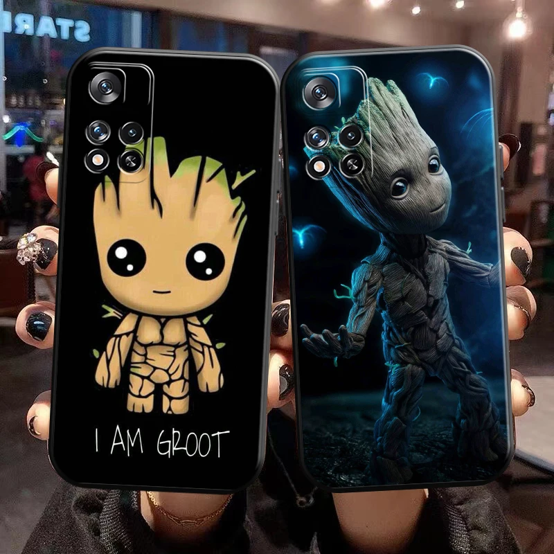 Marvel Cute Groot For Xiaomi Redmi Note 11 11T 11S 10 10S 10T Pro Max 5G Phone Case Funda Back Black TPU Cases Carcasa Cover
Marvel Cute Groot For Xiaomi Redmi Note 11 11T 11S 10 10S 10T Pro Max 5G Phone Case Funda Back Black TPU Cases Carcasa Cover