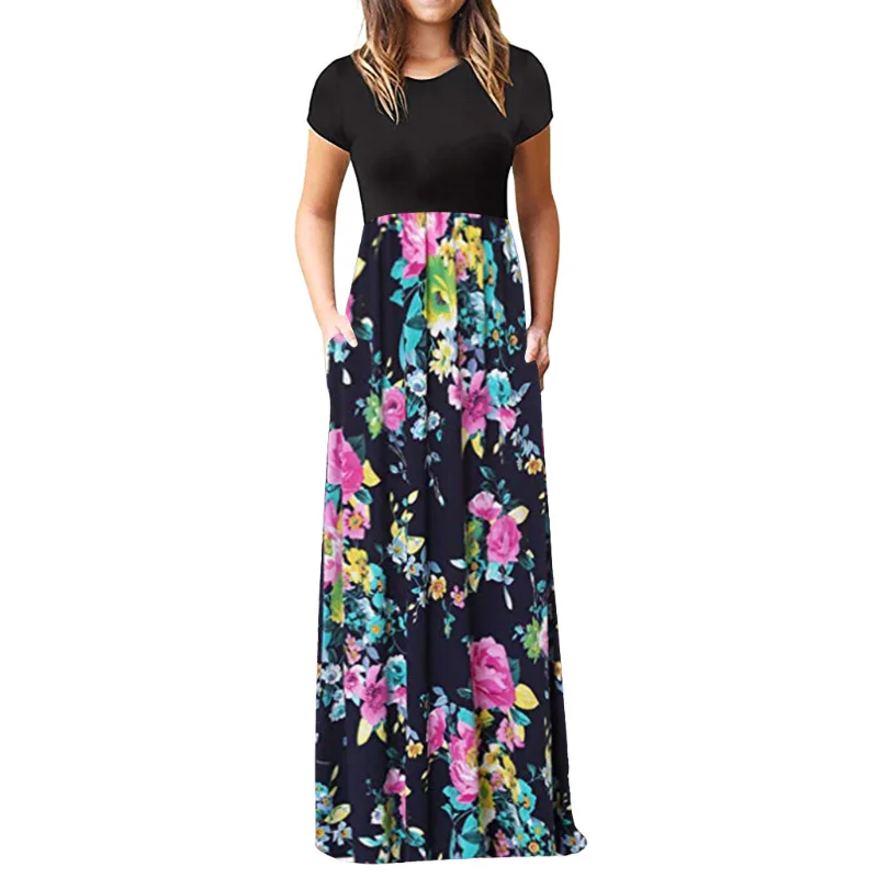 Dress Women's Short Sleeve Printed Dress Long Skirt Vestidos Mujer Bandage Dresses Vintage Dresses Korean Dress платье Une Robe.
Dress Women's Short Sleeve Printed Dress Long Skirt Vestidos Mujer Bandage Dresses Vintage Dresses Korean Dress платье Une Robe.