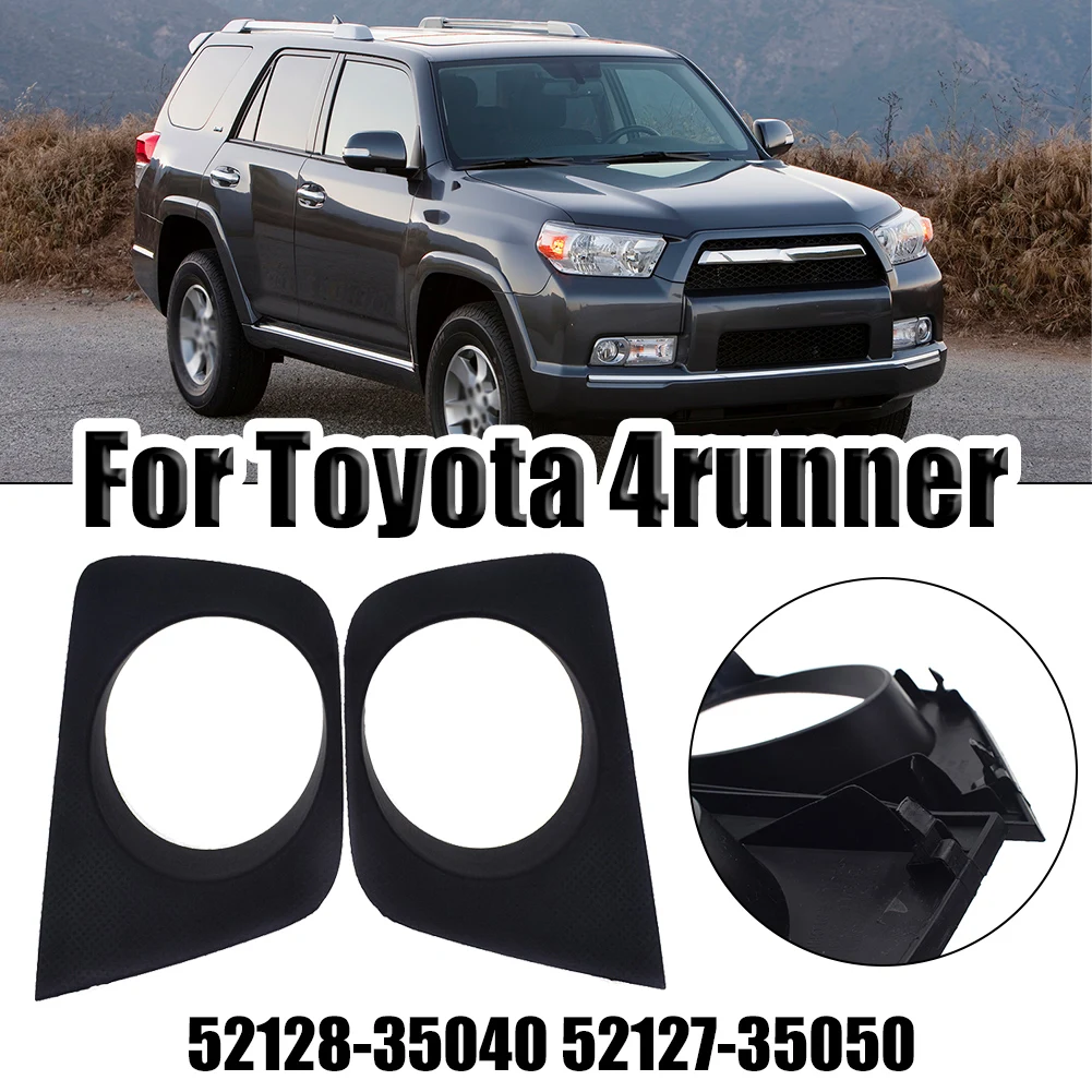1 Pair Fog Light Lamp Hole Bezel Covers Case Protector For Toyota 4Runner 2006-2009 52128-35040 52127-35050
1 Pair Fog Light Lamp Hole Bezel Covers Case Protector For Toyota 4Runner 2006-2009 52128-35040 52127-35050