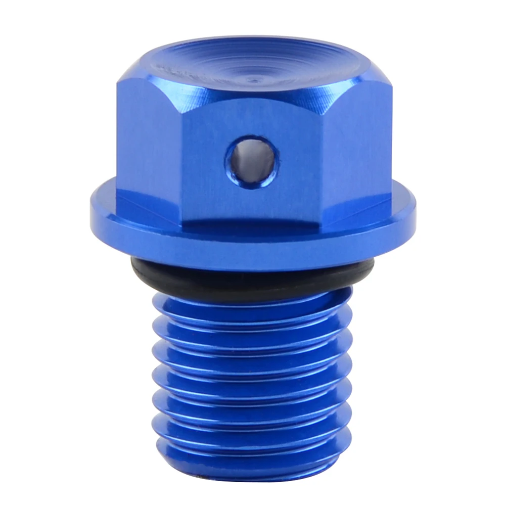 Motorcycle Products Oil Drain Magnetic For Kawasaki For YZ125 Magnetic Oil Screw M12*1.5 6061-Aluminum Blue
Motorcycle Products Oil Drain Magnetic For Kawasaki For YZ125 Magnetic Oil Screw M12*1.5 6061-Aluminum Blue