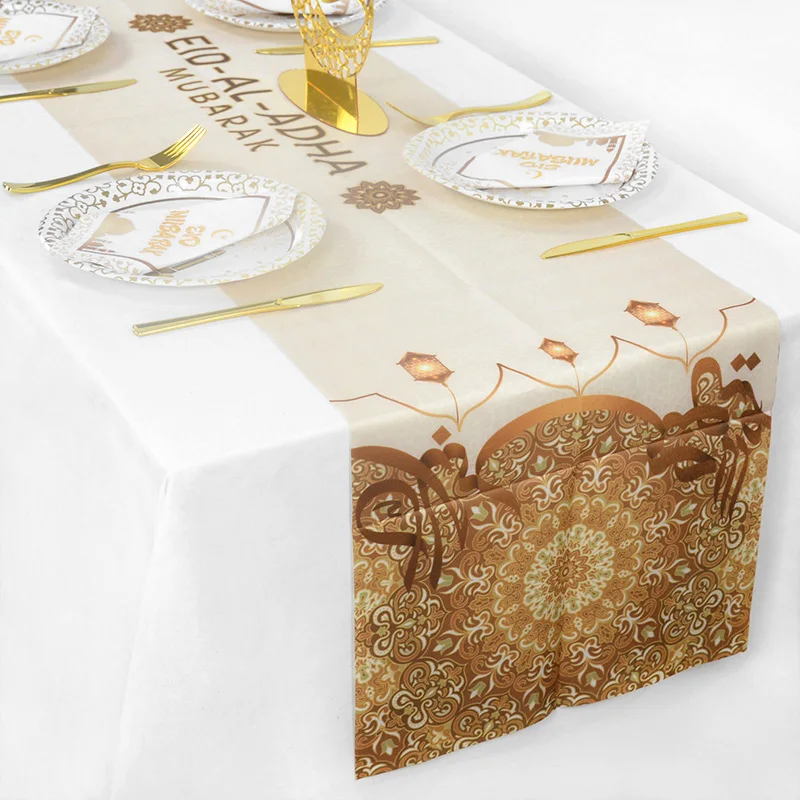 Ramadan Kareem Decoration Table Runner Eid Mubarak Tablecloth For Home Islamic Muslim Festival Party Eid Al Adha Decor Supplies
Ramadan Kareem Decoration Table Runner Eid Mubarak Tablecloth For Home Islamic Muslim Festival Party Eid Al Adha Decor Supplies