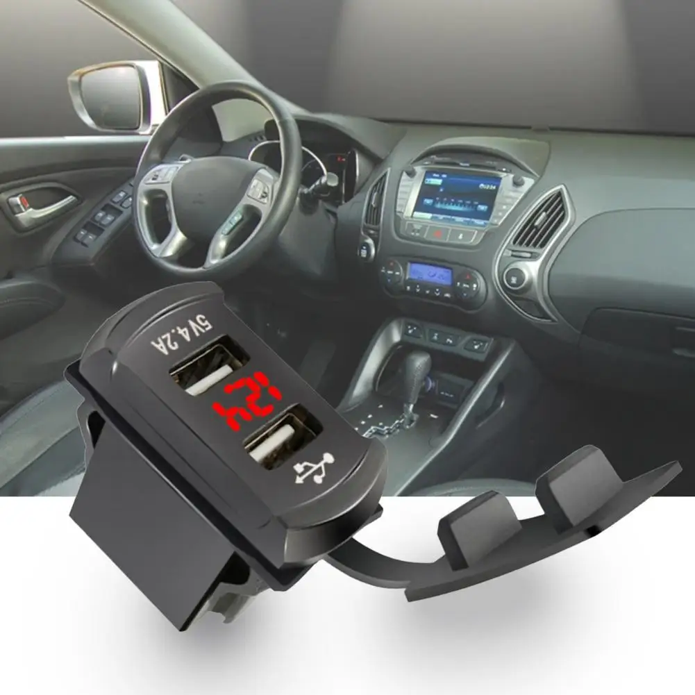 Dual Port Practical Dual USB Car Cigarette Charger Car Charger Adapter Quick Charge
Dual Port Practical Dual USB Car Cigarette Charger Car Charger Adapter Quick Charge