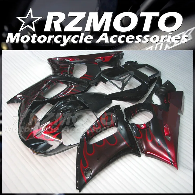New ABS Fairings Kit Fit for YAMAHA YZF- R6 98 99 00 01 02 1998 1999 2000 2001 2002 Bodywork Set Custom Red Flame
New ABS Fairings Kit Fit for YAMAHA YZF- R6 98 99 00 01 02 1998 1999 2000 2001 2002 Bodywork Set Custom Red Flame