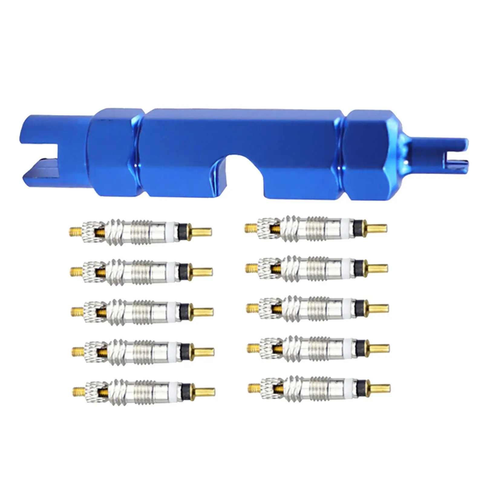 

Набор инструментов для удаления сердечника клапана/инструмент для удаления стержня клапана, синий, инструмент для затяжки сердечника клапана велосипеда для установки шин/велосипеда