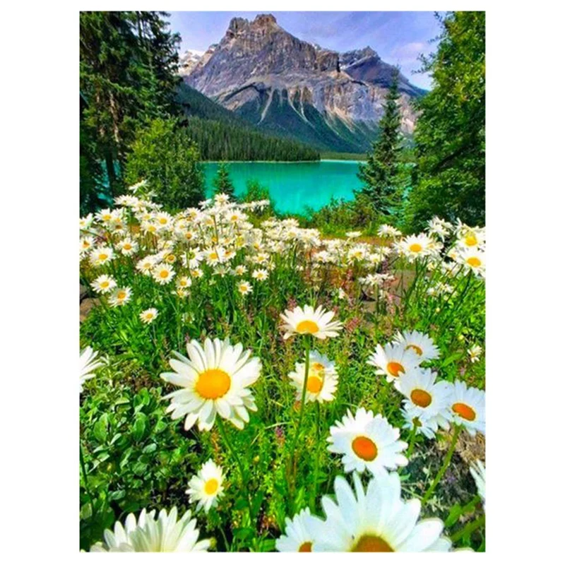 5D Diamond Embroidery Daisy Round Diamond Painting Mosaic Rhinestone Picture Home Decoration
5D Diamond Embroidery Daisy Round Diamond Painting Mosaic Rhinestone Picture Home Decoration