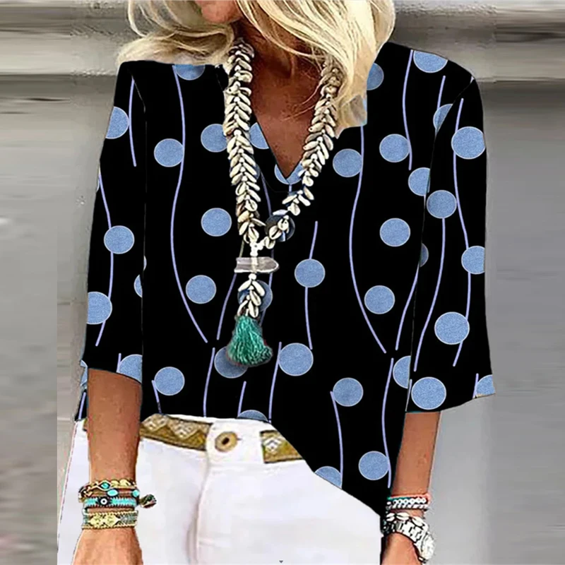 Vintage Half Sleeve Cool Women Shirt 2023 Spring Elegant Lady Print Patchwork Shirt Female Casual Loose Shirt
Vintage Half Sleeve Cool Women Shirt 2023 Spring Elegant Lady Print Patchwork Shirt Female Casual Loose Shirt
