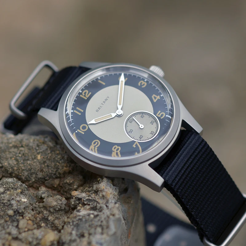 Baltany повседневные роскошные мужские кварцевые часы Seiko VD78 36 мм 1960-е годов