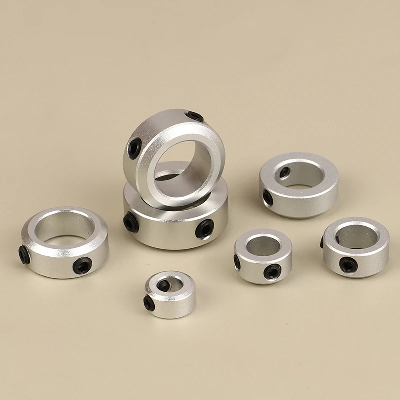 Retaining ring Stop screw type Retaining ring shaft retainer locator aluminum alloy with screws Limit ring
Retaining ring Stop screw type Retaining ring shaft retainer locator aluminum alloy with screws Limit ring