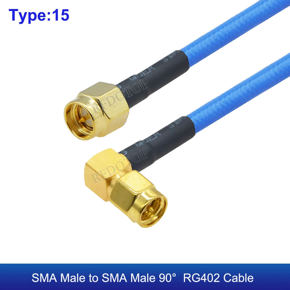RFDOTOP RG402 коаксиальный кабель SMA-SMA синий 50 Ом 10-20 м
RFDOTOP RG402 коаксиальный кабель SMA-SMA синий 50 Ом 10-20 м