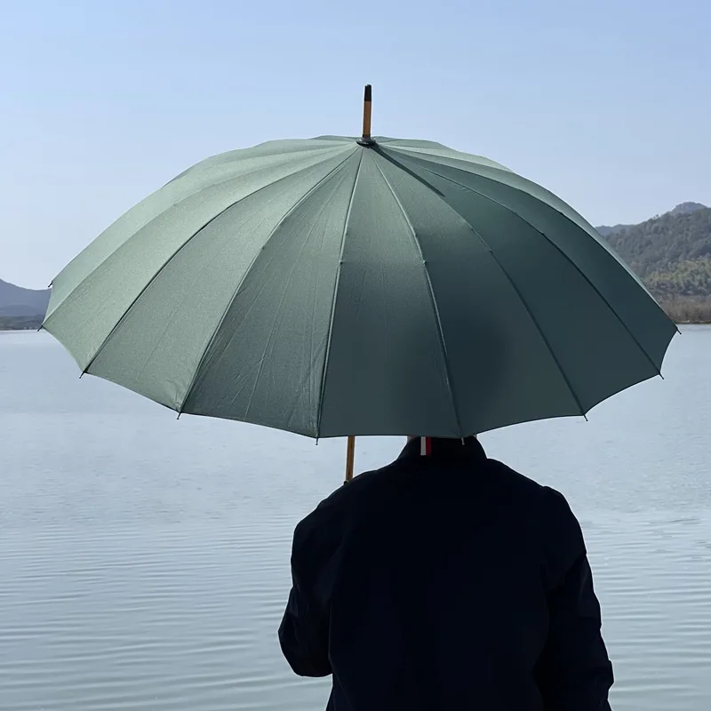 Big Umbrella Wooden Windproof 16 Ribs Business Japanese Long Handle Umbrella Sunscreen Parasol Japan Style Big Umbrella Outdoor
Big Umbrella Wooden Windproof 16 Ribs Business Japanese Long Handle Umbrella Sunscreen Parasol Japan Style Big Umbrella Outdoor