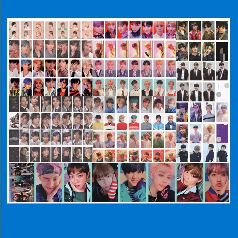 KPOP Bangtan Boys Same Style Homemade Photo Cards Signature Cards WINGS In The Mood for Love LOMO gift JIMIN JIN fan Collection
KPOP Bangtan Boys Same Style Homemade Photo Cards Signature Cards WINGS In The Mood for Love LOMO gift JIMIN JIN fan Collection
