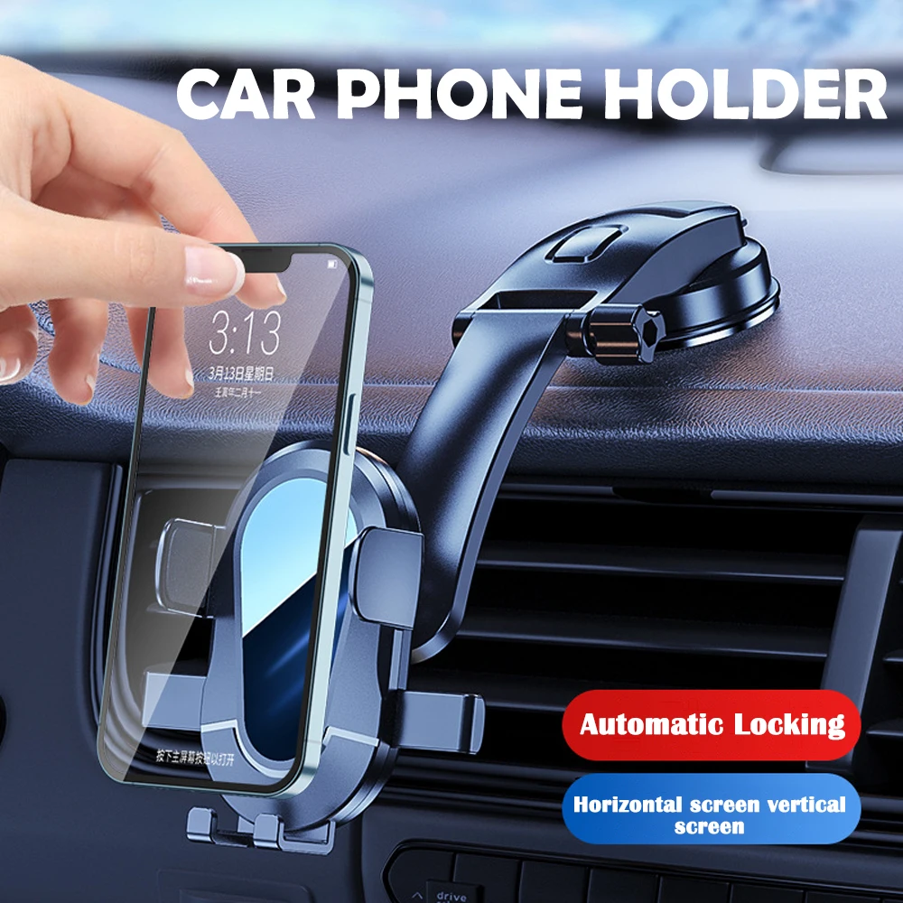 Sucker Car Phone Holder CellPhone Mount Stand 360 Rotation GPS Bracket For iPhone 13 12 11 Samsung Phone Holders in Car
Sucker Car Phone Holder CellPhone Mount Stand 360 Rotation GPS Bracket For iPhone 13 12 11 Samsung Phone Holders in Car