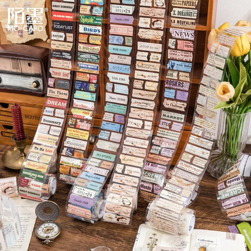 20pcs/1lot Decorative Adhesive Tapes Time Quotes Masking Tapes Scrapbooking DIY Paper Japanese Stickers 2m
20pcs/1lot Decorative Adhesive Tapes Time Quotes Masking Tapes Scrapbooking DIY Paper Japanese Stickers 2m