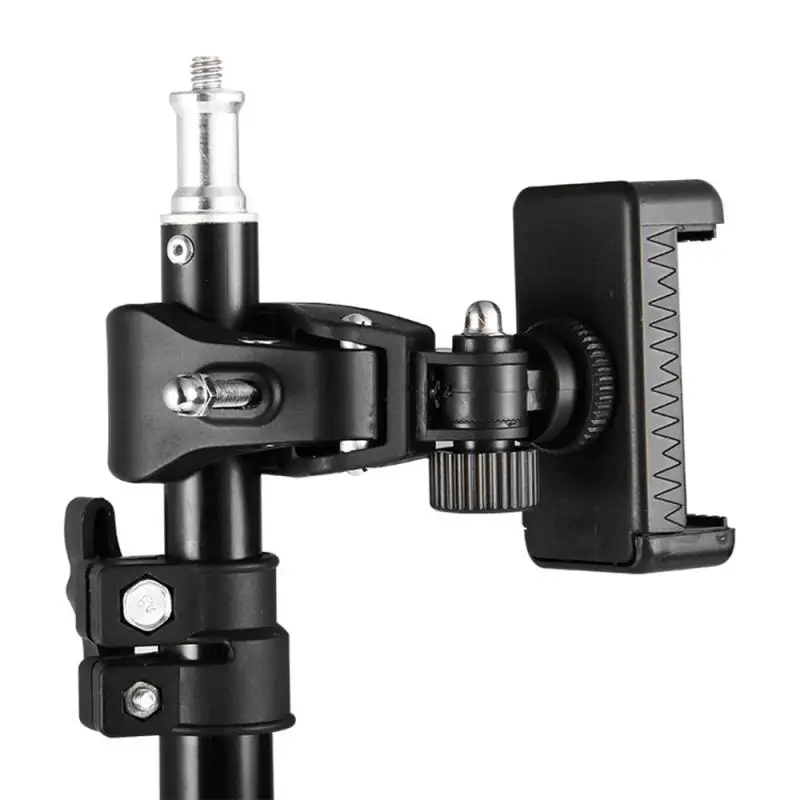 

High Quality 1/4 Camera DV DSLR Bike Bicycle Handlebar Clamp Bracket Tripod Mount Screw Clip Tripods For Gopro