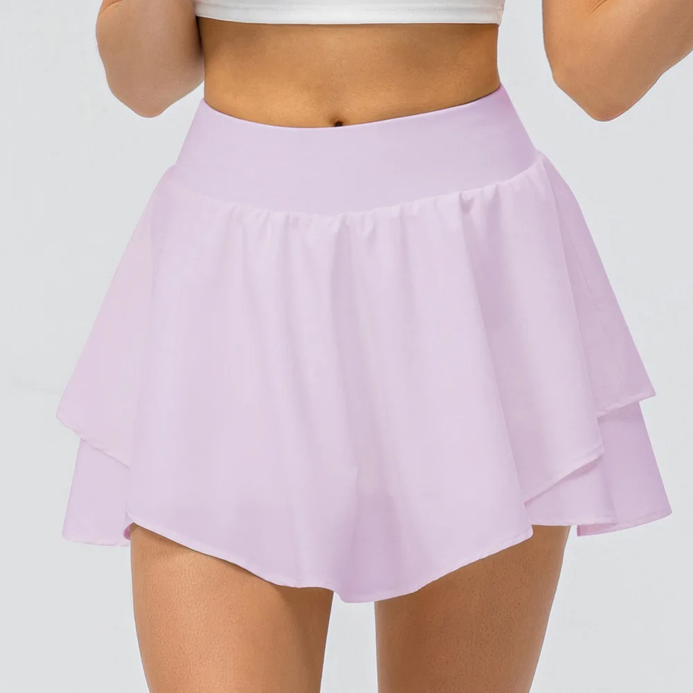 Lulu Women's Yoga Tennis Short skirt Running Pleated Athletic Skirts High-Rise Skirt Sports Fitness High Waist Skort with Pocket
Lulu Women's Yoga Tennis Short skirt Running Pleated Athletic Skirts High-Rise Skirt Sports Fitness High Waist Skort with Pocket