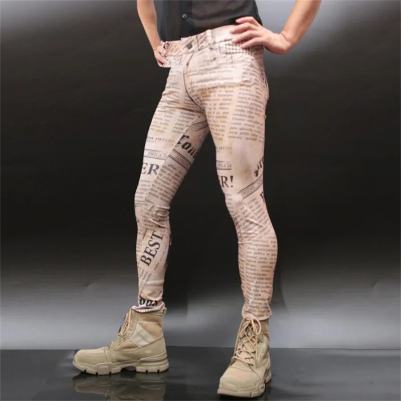 New Vintage Pants Mens Trousers Letter Printing High Elastic Casual European And American Camouflage Trend Tight Feet Homme Calç
New Vintage Pants Mens Trousers Letter Printing High Elastic Casual European And American Camouflage Trend Tight Feet Homme Calç