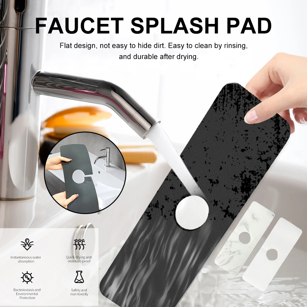 Faucet Absorbent Mat Washable Sink Mats Sink Drip Catcher Splash Guard Faster Drying Pad Sink Protectors For Kitchen Bathroom
Faucet Absorbent Mat Washable Sink Mats Sink Drip Catcher Splash Guard Faster Drying Pad Sink Protectors For Kitchen Bathroom