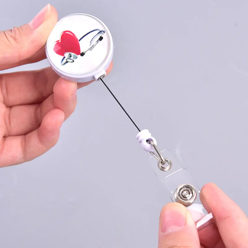 6Styles Retractable Doctor Nurse Badge Reel Top Quality Fashion Cartoon Cute Students ID Card Badge Holder
6Styles Retractable Doctor Nurse Badge Reel Top Quality Fashion Cartoon Cute Students ID Card Badge Holder
