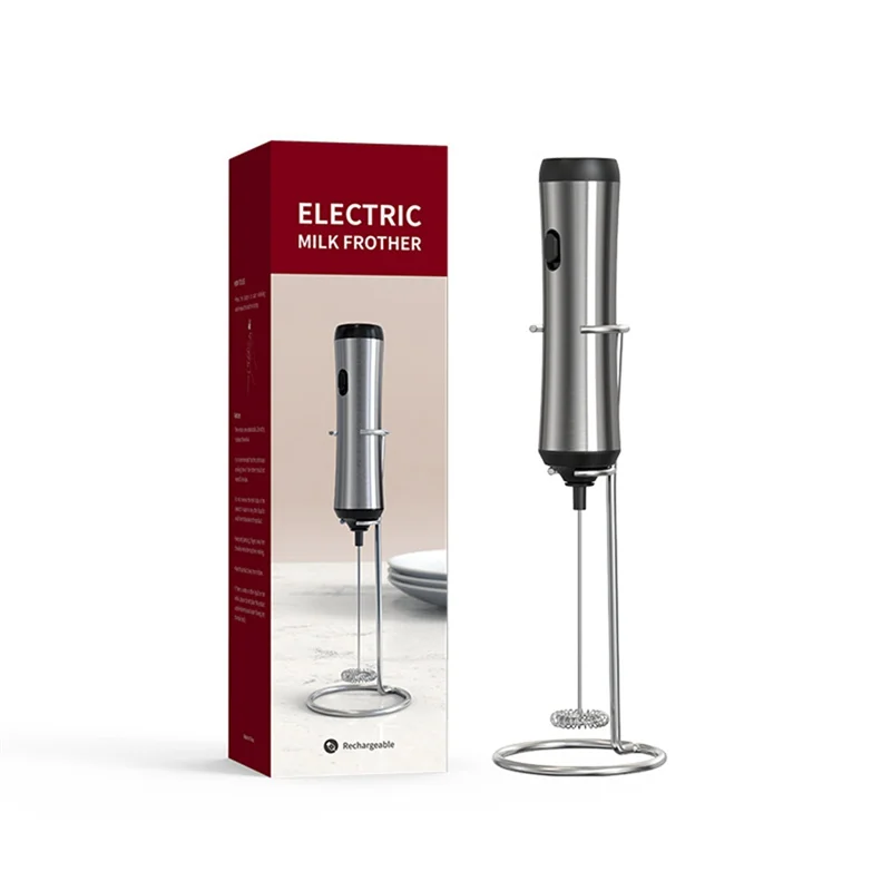 Portable Rechargeable Electric Milk Frother Foam Maker Handheld Foamer High Speeds Drink Mixer Coffee Frothing Wand B
Portable Rechargeable Electric Milk Frother Foam Maker Handheld Foamer High Speeds Drink Mixer Coffee Frothing Wand B