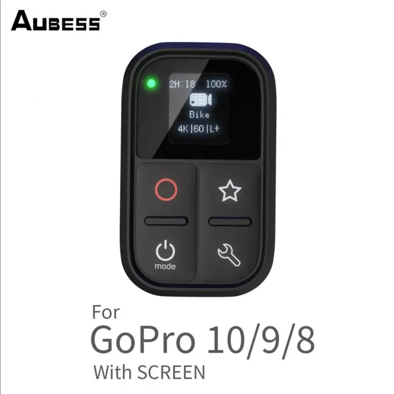 Пульт дистанционного управления 80 м Wi-Fi Gopro10 для GoPro 10 9 8 Max 7B 6 5 с креплением-тройкой и запястьем водонепроницаемые аксессуары для пульта дист...
Пульт дистанционного управления 80 м Wi-Fi Gopro10 для GoPro 10 9 8 Max 7B 6 5 с креплением-тройкой и запястьем водонепроницаемые аксессуары для пульта дист...