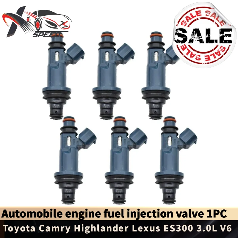 Engine Fuel Nozzle For Toyota Solar Avalon Camry HighlaIder Sienna Lexus ES300 3.0L V6 1PC Fuel Injection Valve 23250-20020
Engine Fuel Nozzle For Toyota Solar Avalon Camry HighlaIder Sienna Lexus ES300 3.0L V6 1PC Fuel Injection Valve 23250-20020