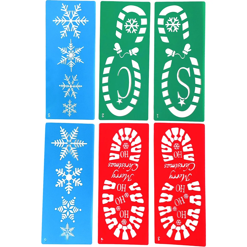 6 Pcs Decor Drawing Template Xmas Templates Spray DIY Tool Hollow-out Painting The Pet Decorative Crafts Snow Christmas
6 Pcs Decor Drawing Template Xmas Templates Spray DIY Tool Hollow-out Painting The Pet Decorative Crafts Snow Christmas