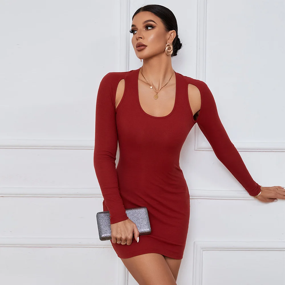 Vintage Slim Pencil Dress Women Solid Orange Cut Out Long Sleeve Bodycon Dresses Lady 2022 Autumn Spring O Neck Commute Dress
Vintage Slim Pencil Dress Women Solid Orange Cut Out Long Sleeve Bodycon Dresses Lady 2022 Autumn Spring O Neck Commute Dress