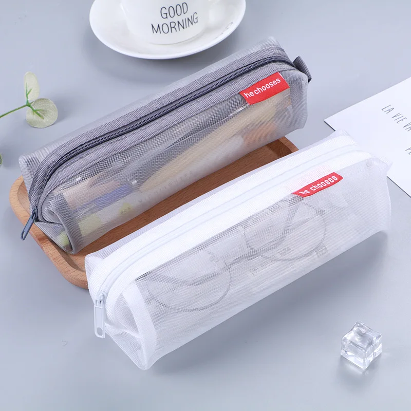 Transparent Pencil Case Pencil Bag пенал Korean Stationery Kawaii Bag Back To School Merch Holographic Planner Accessories
Transparent Pencil Case Pencil Bag пенал Korean Stationery Kawaii Bag Back To School Merch Holographic Planner Accessories