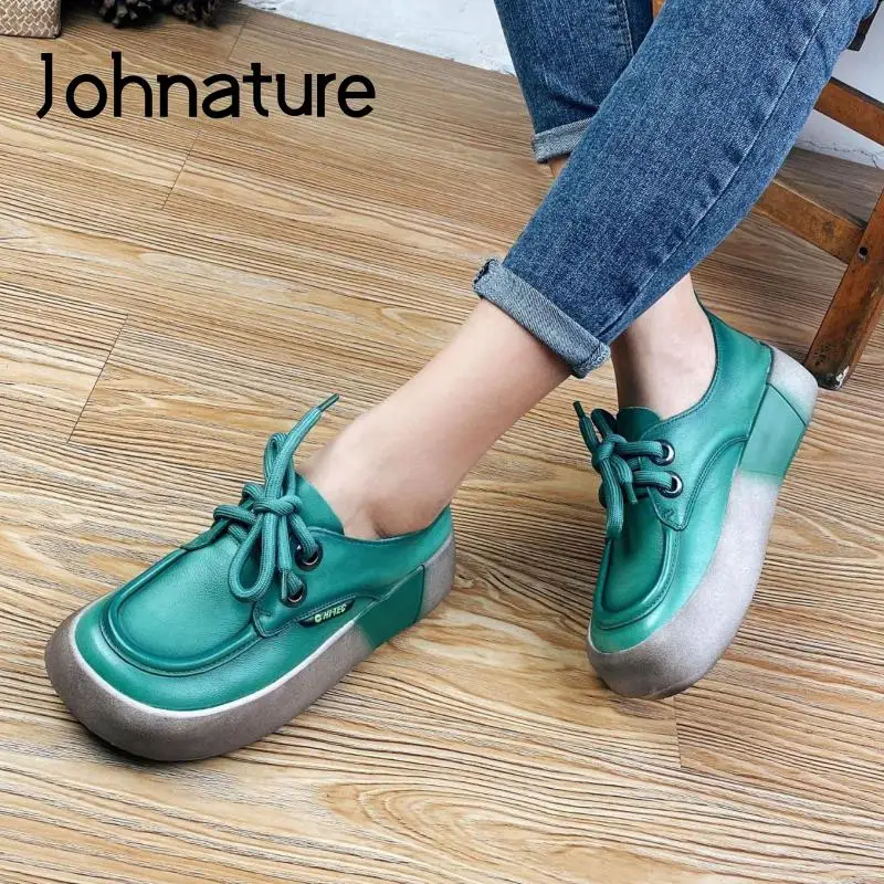 Женские туфли из натуральной кожи Johnature, туфли-лодочки в стиле ретро на платформе с круглым носком, со шнуровкой, ручная работа, лаконичные, д...
Женские туфли из натуральной кожи Johnature, туфли-лодочки в стиле ретро на платформе с круглым носком, со шнуровкой, ручная работа, лаконичные, д...