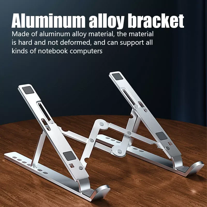 Portable Aluminium Laptop Stand Notebook Stand Foldable Support Laptop Holder for iPhone Computer Accessories Cooling Bracket
Portable Aluminium Laptop Stand Notebook Stand Foldable Support Laptop Holder for iPhone Computer Accessories Cooling Bracket