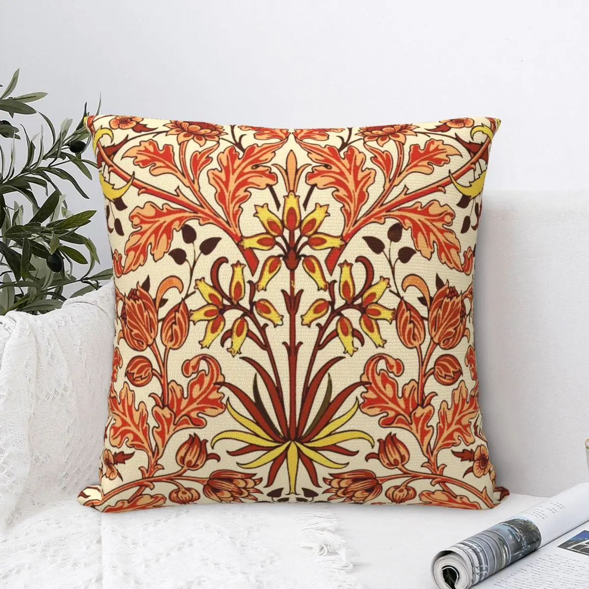 William Morris Hyacinth Print Square Pillowcase Cushion Cover Decorative Pillow Case Polyester Throw Pillow cover Home Bedroom
William Morris Hyacinth Print Square Pillowcase Cushion Cover Decorative Pillow Case Polyester Throw Pillow cover Home Bedroom