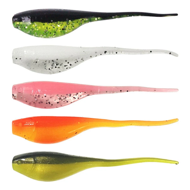 5Pcs Soft Fishing Lure Tadpole Soft Silicone Bait Jigging Wobblers Lure 5cm / 0.7g Artificial Swimbait Worm Pesca Tackle
5Pcs Soft Fishing Lure Tadpole Soft Silicone Bait Jigging Wobblers Lure 5cm / 0.7g Artificial Swimbait Worm Pesca Tackle