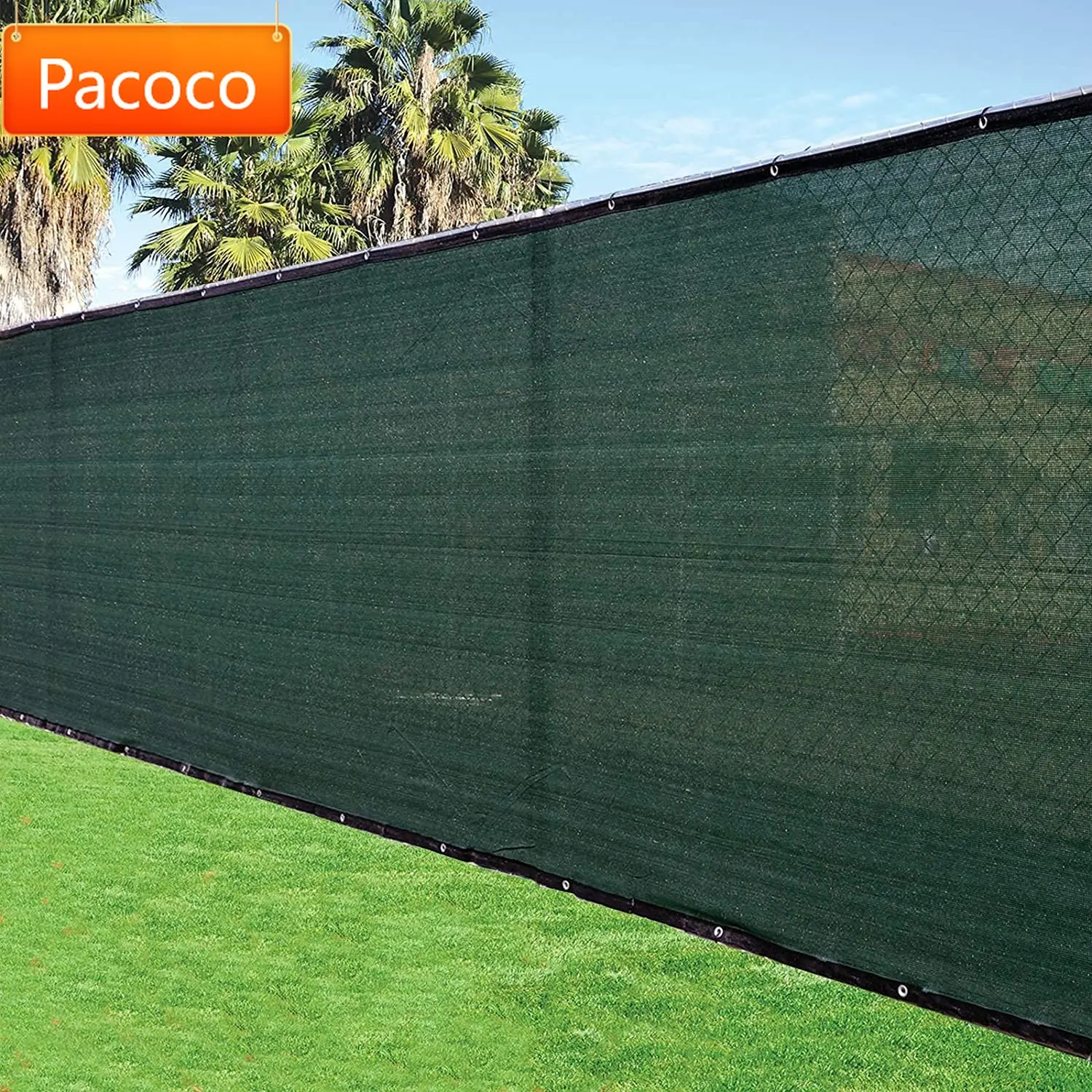 Green Fence Privacy Screen Windscreen Cover Fabric Shade Tarp Netting Mesh Cloth - Commercial Grade 170 GSM - Heavy Duty
Green Fence Privacy Screen Windscreen Cover Fabric Shade Tarp Netting Mesh Cloth - Commercial Grade 170 GSM - Heavy Duty