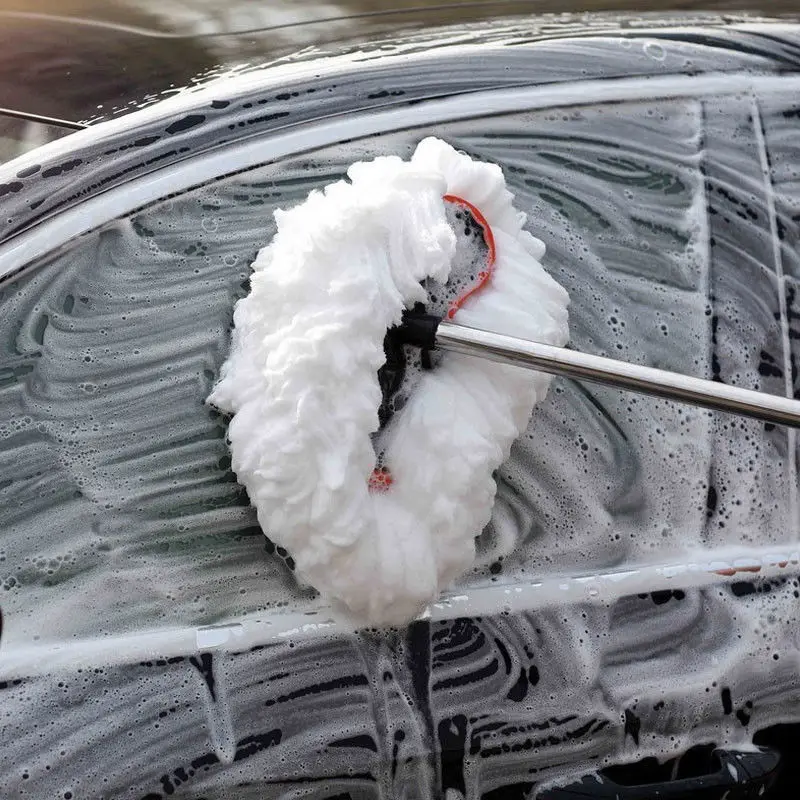 Car Adjustable Telescopic Cleaning Wiping Soft Milk Silk Mop Wash Brush Tool Telescopic Soft Wool Car Wash Brush Long Rod New
Car Adjustable Telescopic Cleaning Wiping Soft Milk Silk Mop Wash Brush Tool Telescopic Soft Wool Car Wash Brush Long Rod New
