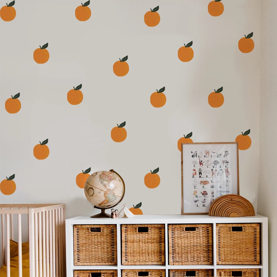 Boho Fruit Tangerines Wall Stickers Yellow Watercolor Nursery Removable Children DIY Wall Decals Kids Bedroom Home Decor
Boho Fruit Tangerines Wall Stickers Yellow Watercolor Nursery Removable Children DIY Wall Decals Kids Bedroom Home Decor