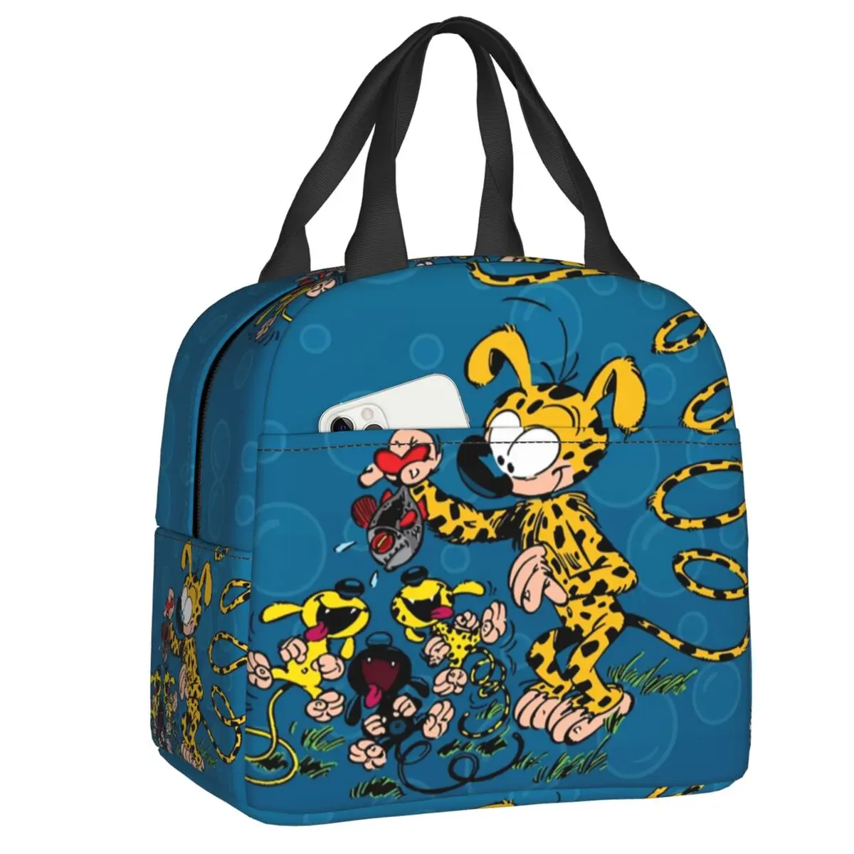 Marsupilami Feeding Babies Insulated Lunch Bags for Work School Cartoon Anime Portable Thermal Cooler Bento Box Women Children
Marsupilami Feeding Babies Insulated Lunch Bags for Work School Cartoon Anime Portable Thermal Cooler Bento Box Women Children