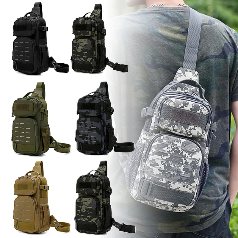 Tactical Shoulder Bag Men Outdoor Chest Bag Sling Camouflage Camping Travel Hiking Hunting Military Crossbody Bag
Tactical Shoulder Bag Men Outdoor Chest Bag Sling Camouflage Camping Travel Hiking Hunting Military Crossbody Bag