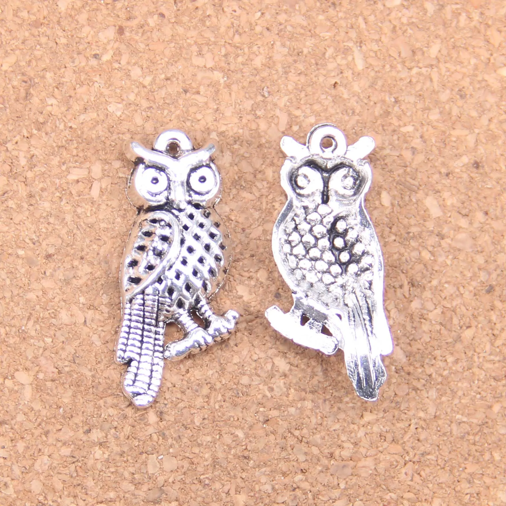 48pcs Charms owl standing branch 33x15mm Antique Pendants,Vintage Tibetan Silver Jewelry,DIY for bracelet necklace
48pcs Charms owl standing branch 33x15mm Antique Pendants,Vintage Tibetan Silver Jewelry,DIY for bracelet necklace