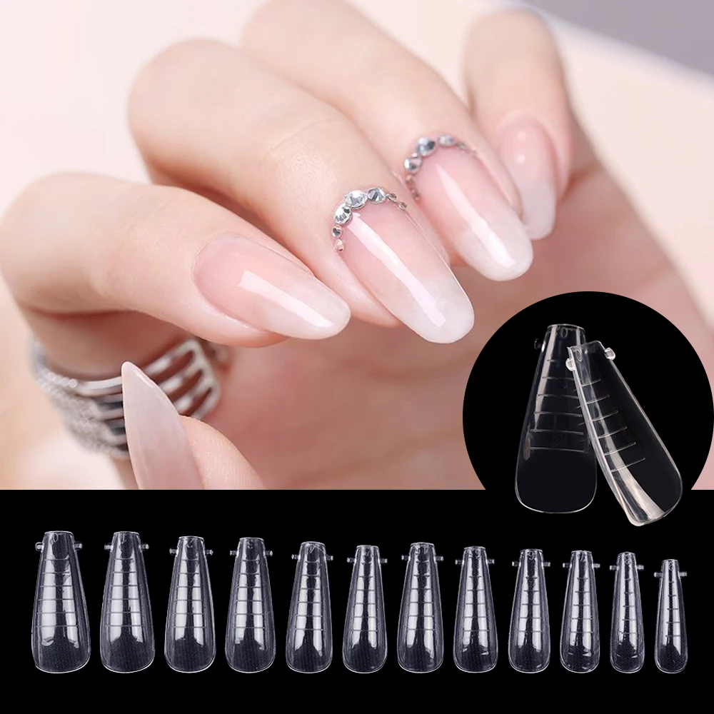 100PCs Set Acrylic Extension False Nail Tips Full Cover Nail Tips Fake Finger UV Gel Polish Fast Building Mold Manicures Tool
100PCs Set Acrylic Extension False Nail Tips Full Cover Nail Tips Fake Finger UV Gel Polish Fast Building Mold Manicures Tool