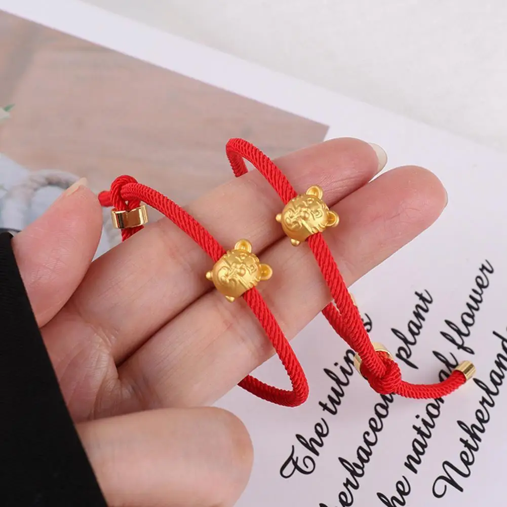 Chinese Zodiac Animal Charm Tiger Bracelet New Year Lady Adjustable Pendant Lucky Charm Bracelet Tiger Red Bracelet Bracele Q9X9
Chinese Zodiac Animal Charm Tiger Bracelet New Year Lady Adjustable Pendant Lucky Charm Bracelet Tiger Red Bracelet Bracele Q9X9