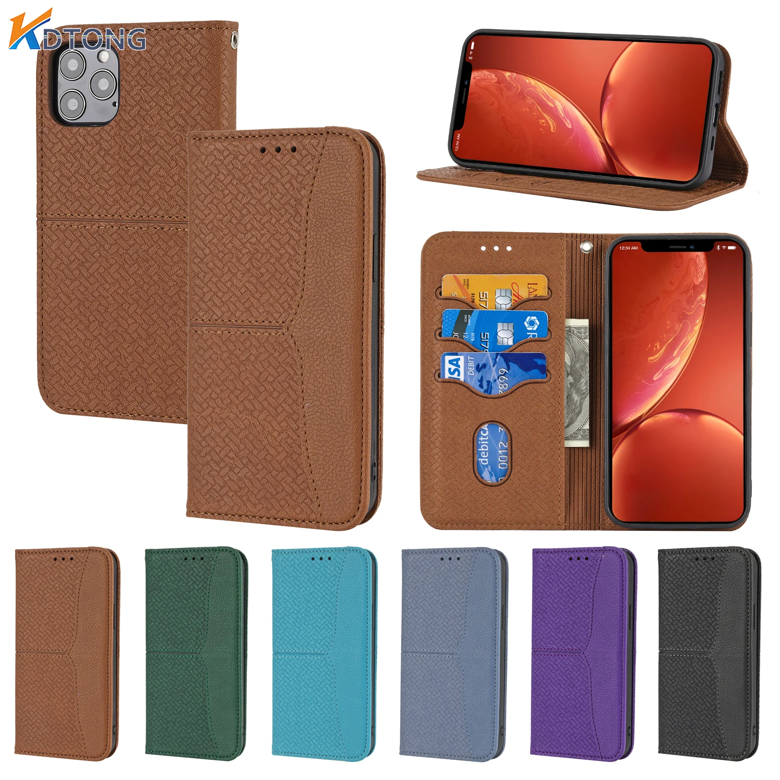 Cute Weave Leather Flip Phone Case for iPhone 14 13 Mini 12 11 Pro Max XS X XR 6 7 8 Plus SE 2020 Wallet Shockproof Stand Cover
Cute Weave Leather Flip Phone Case for iPhone 14 13 Mini 12 11 Pro Max XS X XR 6 7 8 Plus SE 2020 Wallet Shockproof Stand Cover