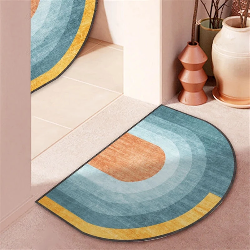 Semi Circle Welcome Mat Anti-slip Entrance Doormat Retro Area Rugs for Living Room Bathroom Dust-proof Floor Rugs Bedroom Carpet
Semi Circle Welcome Mat Anti-slip Entrance Doormat Retro Area Rugs for Living Room Bathroom Dust-proof Floor Rugs Bedroom Carpet