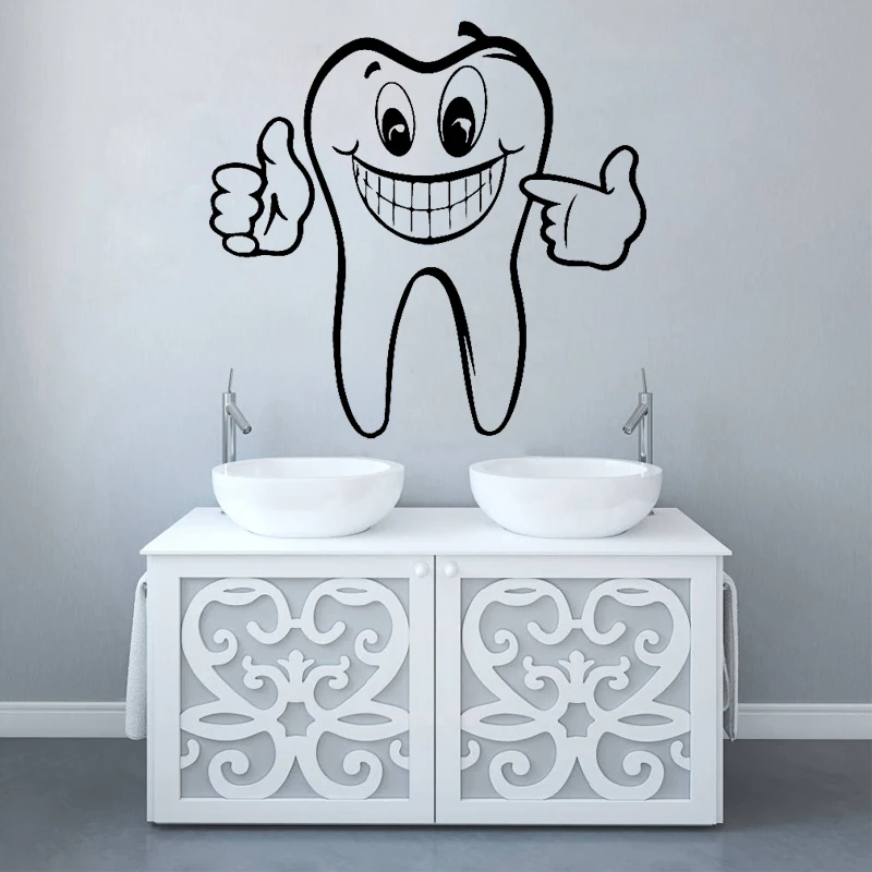 Bathroom Wall Sticker Tooth Vinyl Decal Washroom Decoration Smiley Art Mural Toilet Decor Waterproof Brush Your Teeth
Bathroom Wall Sticker Tooth Vinyl Decal Washroom Decoration Smiley Art Mural Toilet Decor Waterproof Brush Your Teeth