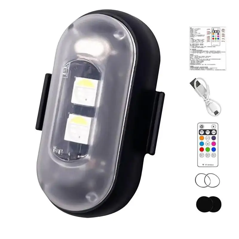 Motorcycle Flashing Light Anti Collision Warning Light With USB Charging Wireless LED Drone Strobe Light For Car Motorcycles
Motorcycle Flashing Light Anti Collision Warning Light With USB Charging Wireless LED Drone Strobe Light For Car Motorcycles